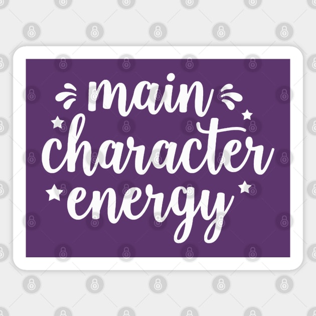 Main Character energy Magnet by valentinahramov